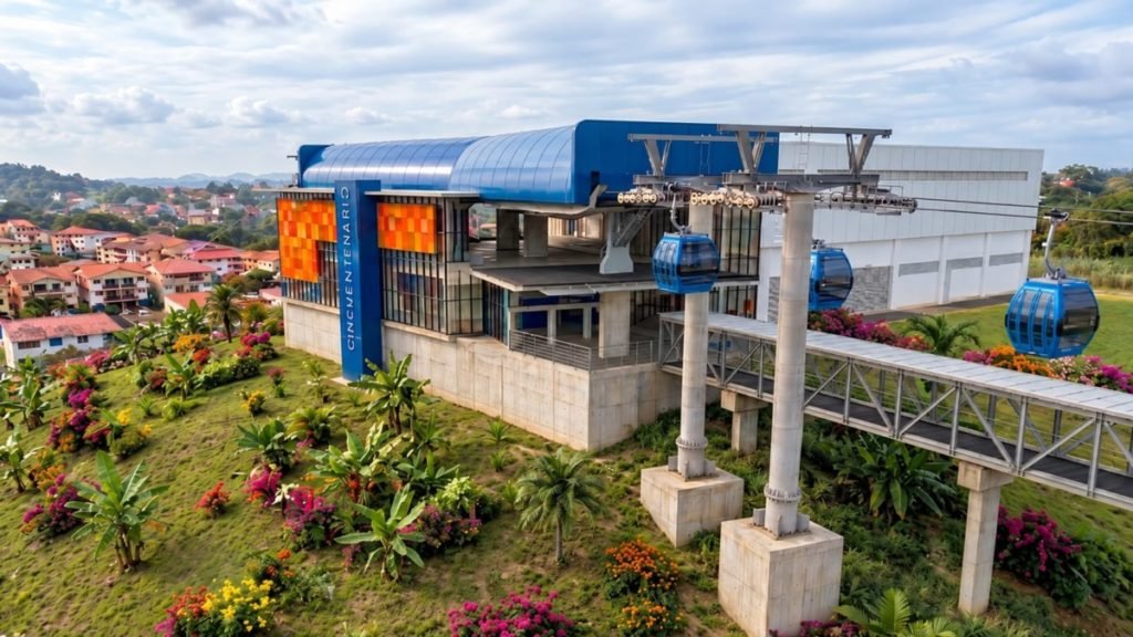 Imagen ilustrativa de la Estación Cincuentenario del Teleférico Panamá San Miguelito
